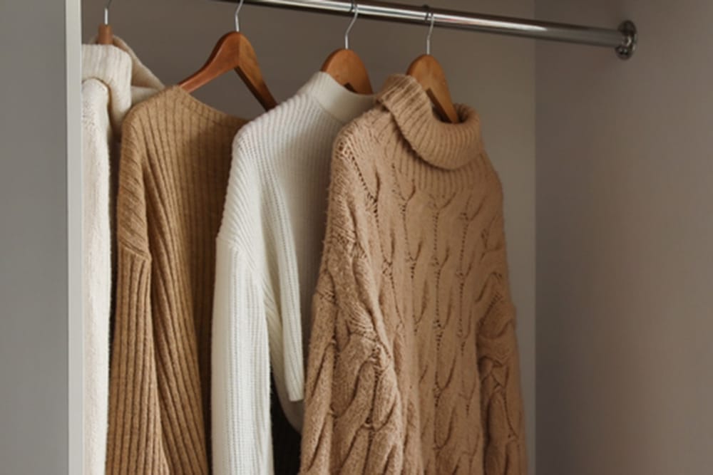 What's the best way to store sweaters